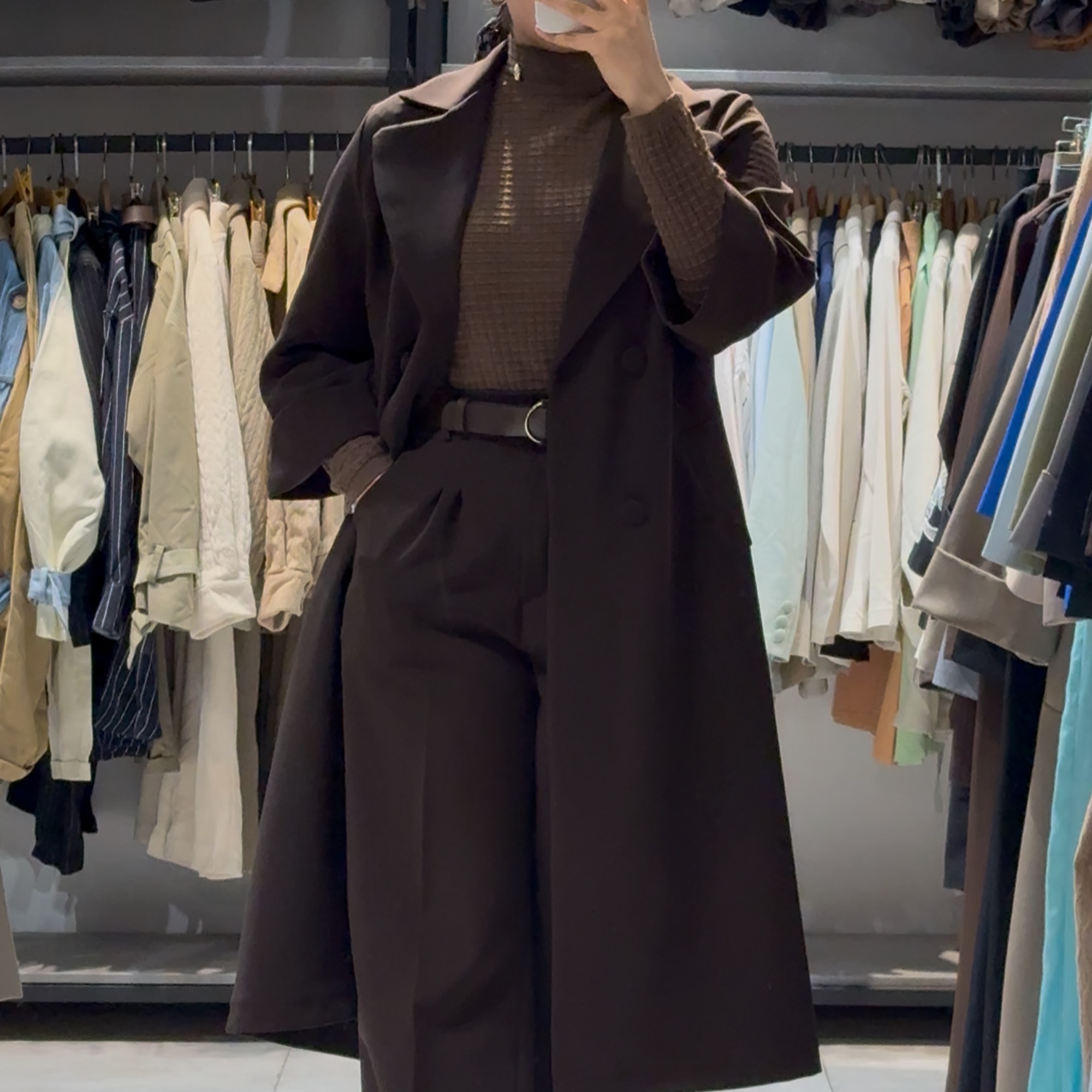 کت بلند 4دکمه 