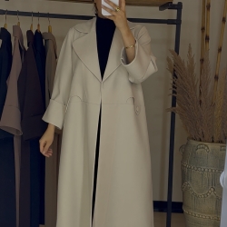 کت بلند کرپ نخ توییست